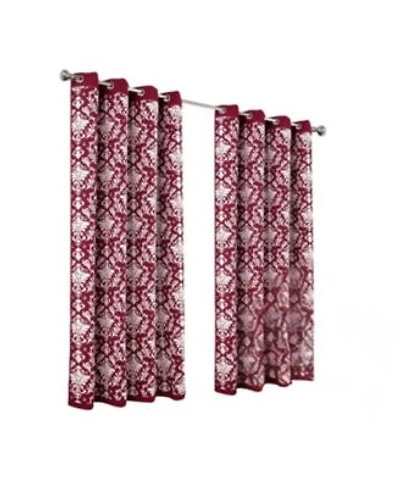Olivia Gray Cressida 190 Gsm Reversible Blackout Polyester Grommet Curtain Panel
