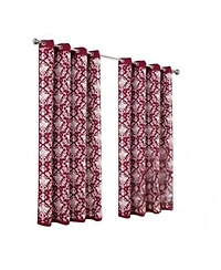 Olivia Gray Cressida 190 Gsm Reversible Blackout Polyester Grommet Curtain Panel