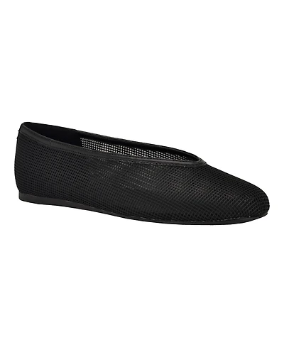 Calvin Klein Women's Zinya Net Slip-On Dress Flats