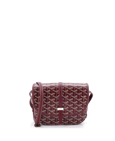 Draft - Pre-Owned Goyard Pm Belvedere Ii Messenger Bag Coated Canvas