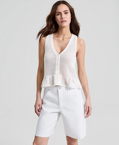 And Now This Women's V-Neck Knit Peplum Top, Macy's Exclusive