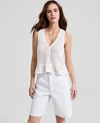 And Now This Women's V-Neck Knit Peplum Top, Macy's Exclusive