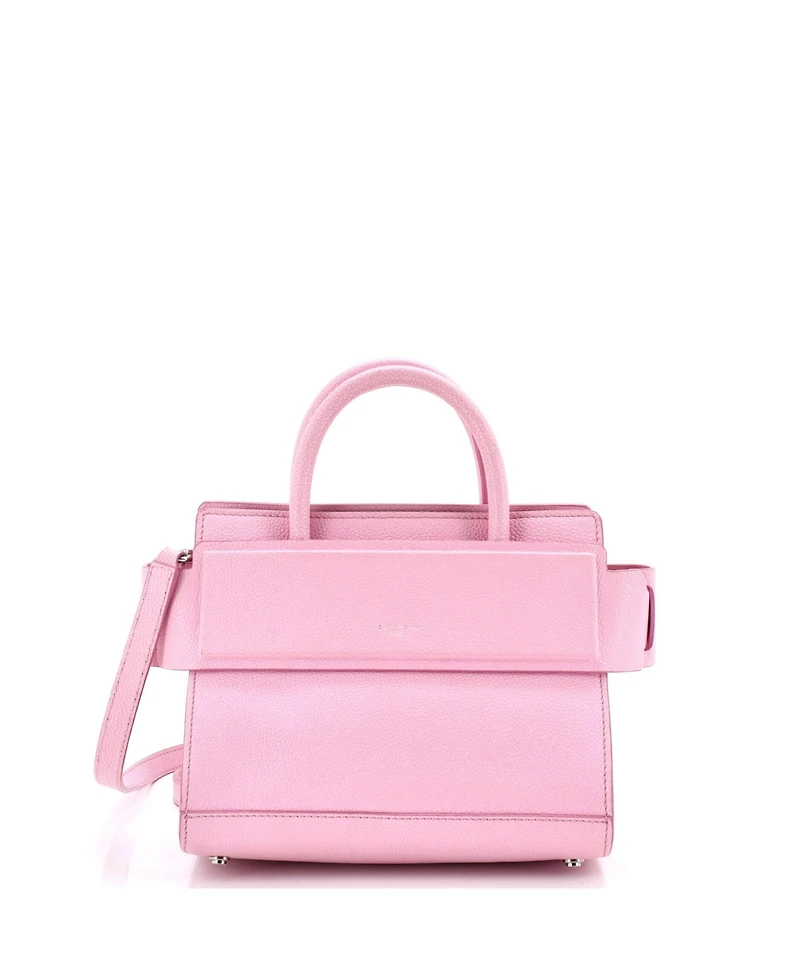 Pre-Owned Givenchy Mini Horizon Satchel Leather