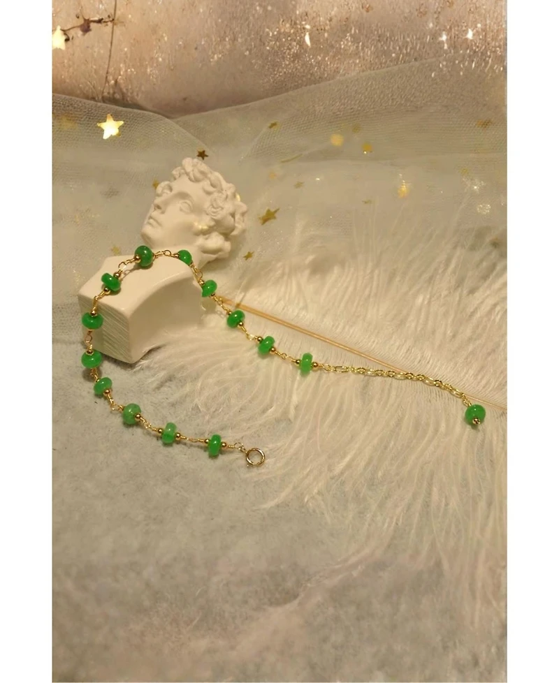 seree Jillian — Jade Beaded Bracelet
