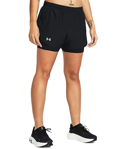 Under Armour Women's Fly By 2-in-1 Shorts