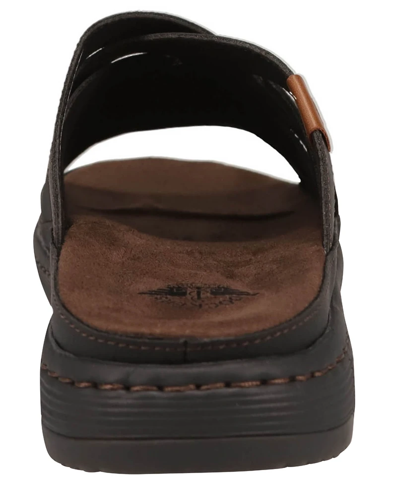 Dockers Men's Seville Tumbled Cross-Straps Sandals