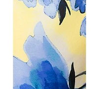 Betsy & Adam Women's Cowl Neck Printed Ball Gown