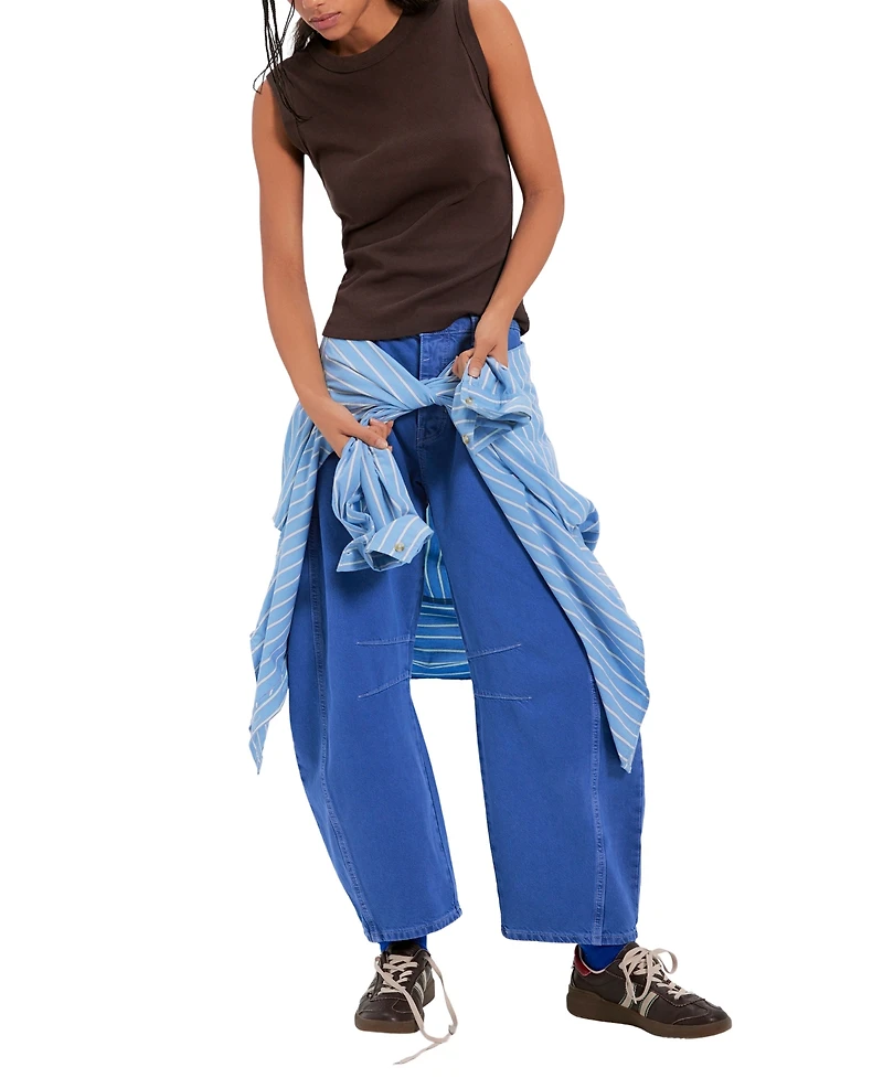 Free People Women's Murphy Crew Neck Tank Top