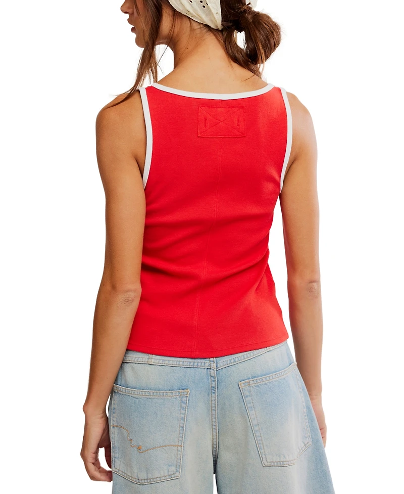 Free People Women's Moxie Scoop Neck Tank Top