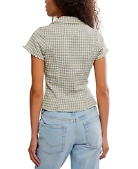 Free People Women's Camp Crush Collared Shirt