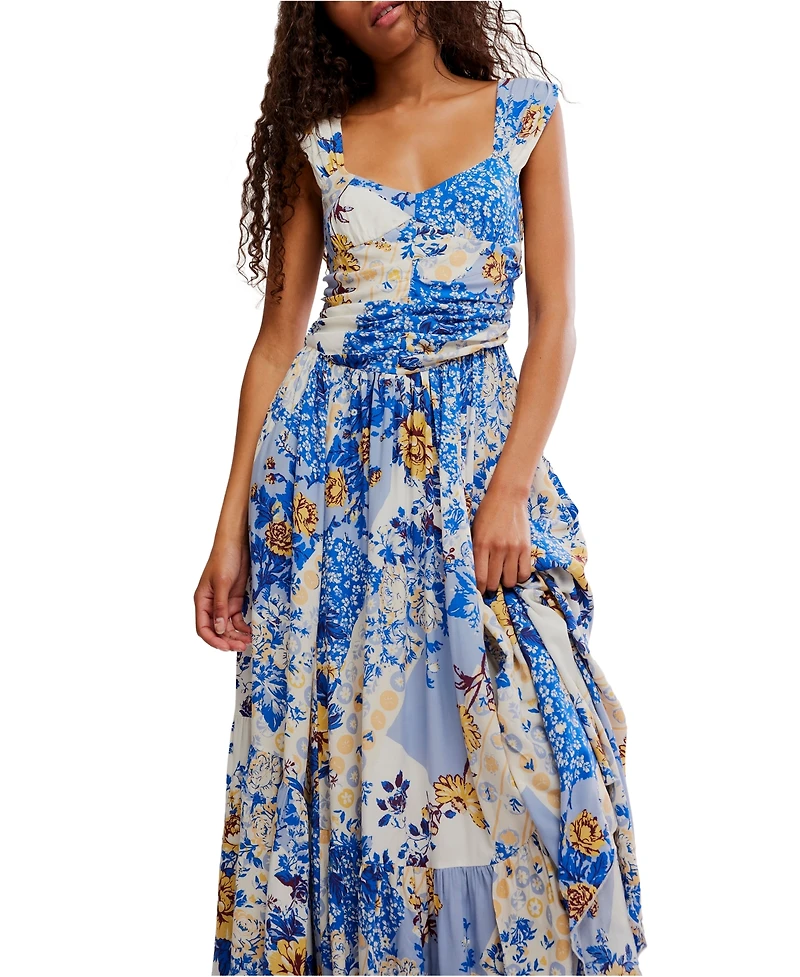 Free People Women's Sasha Sleeveless Scoop Neck Maxi Dress