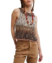 Free People Women's Flea Market Crew Neck Tank Top