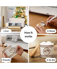 Cricut Permanent Smart Value Vinyl - 13 x 5 ft