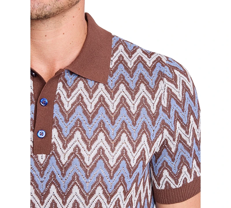 Paisley & Gray Men's Short-Sleeve Polo Shirt