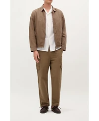 Scalpers Men's Cargo Linen Pants