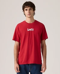 Levi's Men's Relaxed Fit Box Tab Logo Crewneck T-shirt