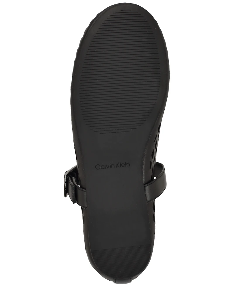 Calvin Klein Women's Lauria Mary Jane Flats