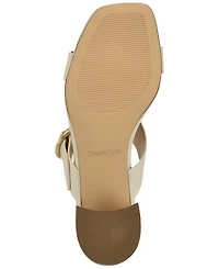 Calvin Klein Women's Vevia Block Heel Sandals