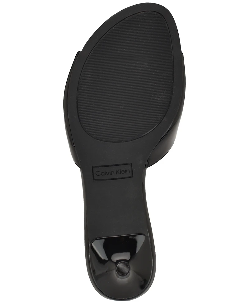Calvin Klein Women's Vixie Kitten Heel Dress Sandals