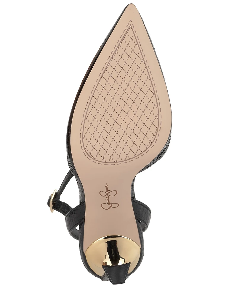 Jessica Simpson Women's Ocanna Two-Piece Pointed-Toe Pumps