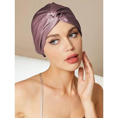 Silksilky Pure Silk Knot-Front Hair Bonnet