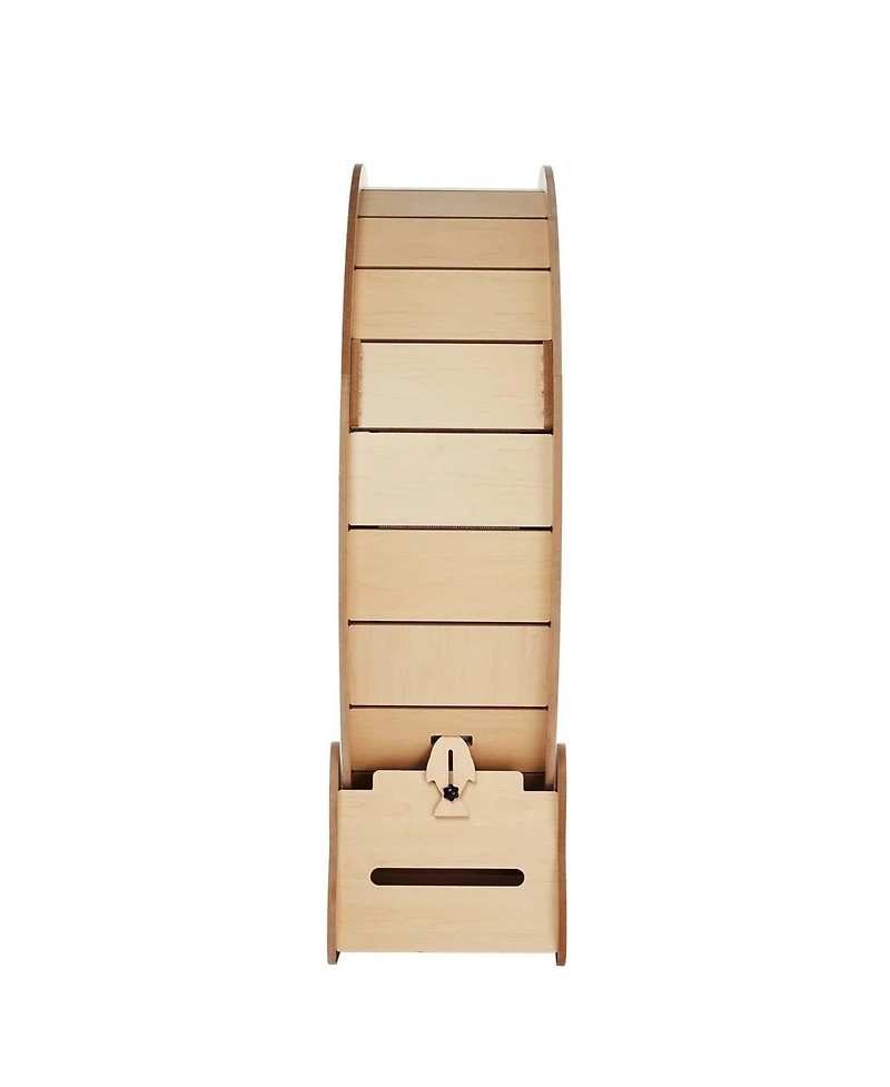 Aostirmotor Cat Exercise Wheel: 43.3" Large Indoor Cat Treadmill in Yellow for Active Cats