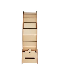 Aostirmotor Cat Exercise Wheel: 43.3" Large Indoor Cat Treadmill in Yellow for Active Cats