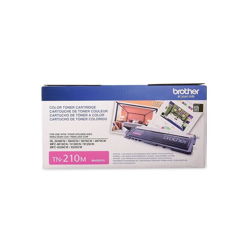 Brother TN210M 1400 Page-Yield Toner