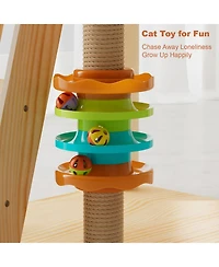 Zeus & Ruta 59" Modern Cat Tower