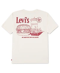 Levi's Boys' 8-20 Burger and Fries Graphic Print T-Shirt