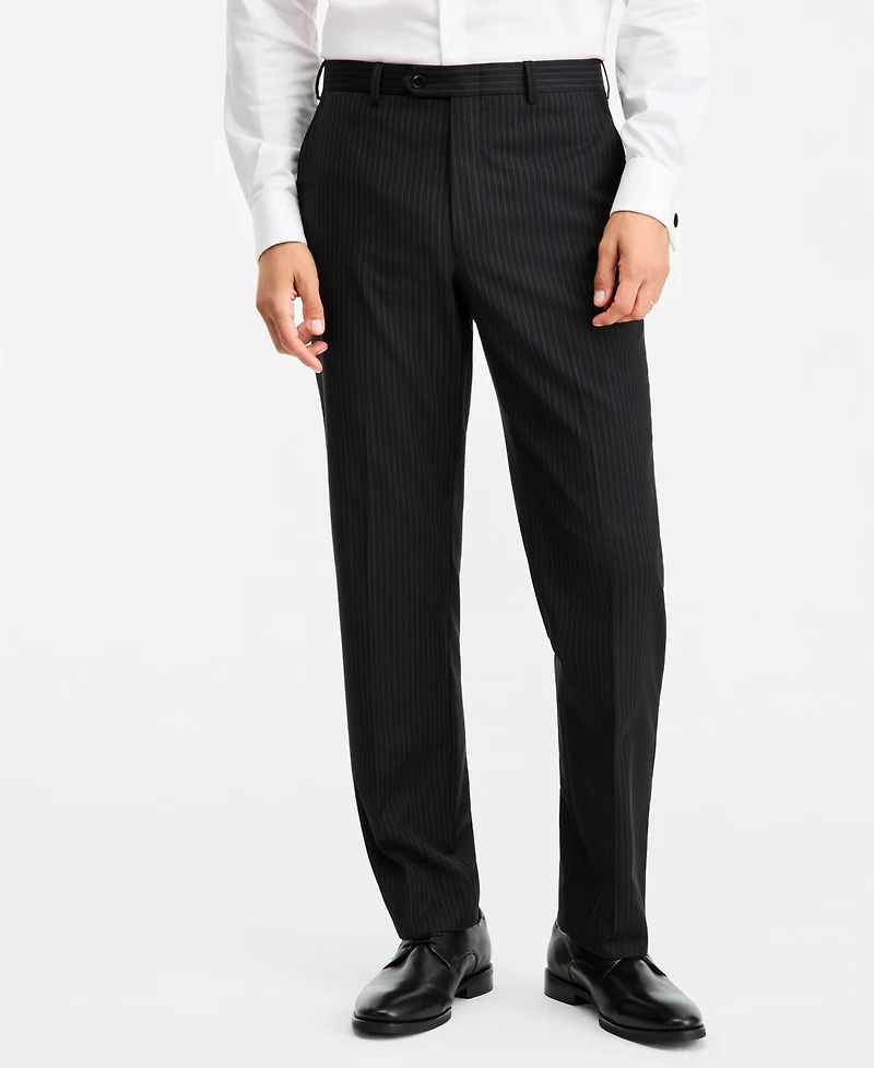 Michael Kors Men's Classic-Fit Pinstripe Wool-Blend Suit Separate Pants