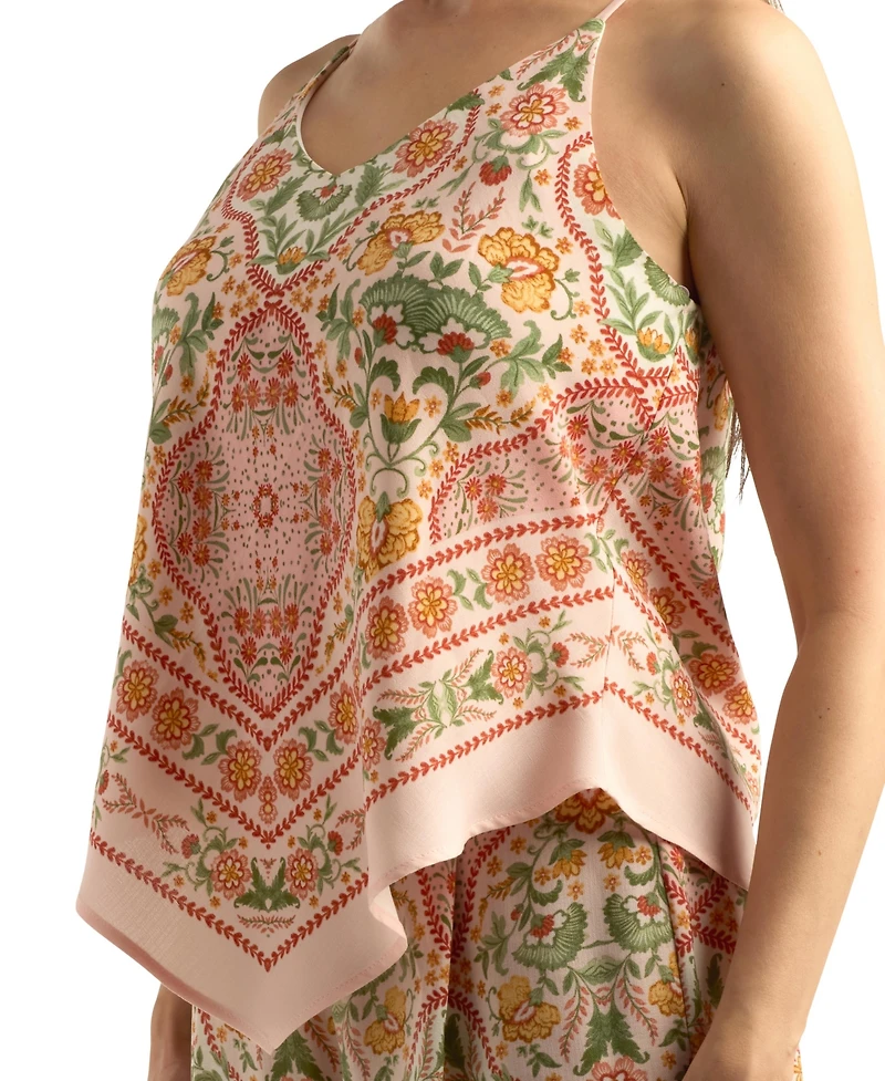 Bcx Women's Printed Sleeveless Top