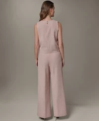 Donna Karan New York Women's Crewneck Crop Top