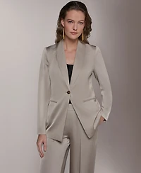 Donna Karan New York Women's One-Button Blazer