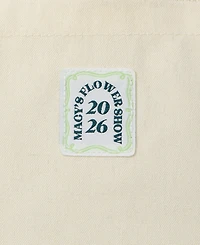 Macy's Flower Show U.s. Flower Map Farmers Market Tote Bag, Macy's Exclusive