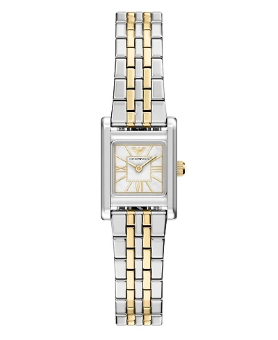 Emporio Armani Women's Quartz Two-Hand Two-Tone Stainless Steel Watch, 26mm