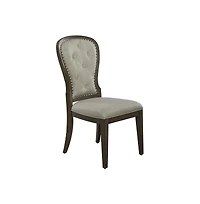 Liberty Furniture Set of 2 Uph Tufted Back Side Chair