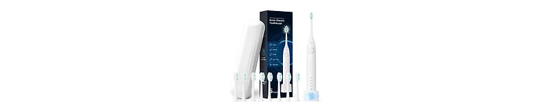 Operan Electric Toothbrush with Travel Case, Rechargeable Sonic Toothbrush with 5 Modes, 2 Min Smart Timer, IPX7 Waterproof, 40,000 Vpm Motor
