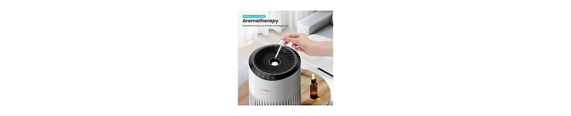 Chivalz Hepa Air Purifier for Bedroom Home, With Essential Oil Diffuser, Sleep Mode