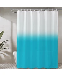 LiBa Shower Curtain Liner Waterproof Weighted with Magnets and Rings
