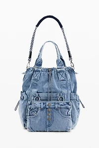 Desigual Women's Large denim backpack