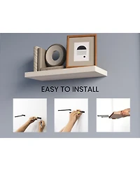 Fm Furniture Iva Floating Shelf in Melamine