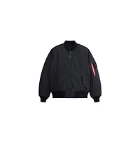 Alpha Industries Men's Reversible Quilted Ma-1 Flight Jacket