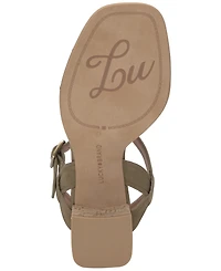 Lucky Brand Women's Hallia Block Heel Sandals