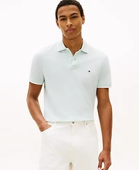 Tommy Hilfiger Men's Regular-Fit Tipped Linen Polo Shirt