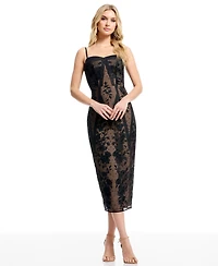 Dress the Population Women's Esme Sweetheart Neck