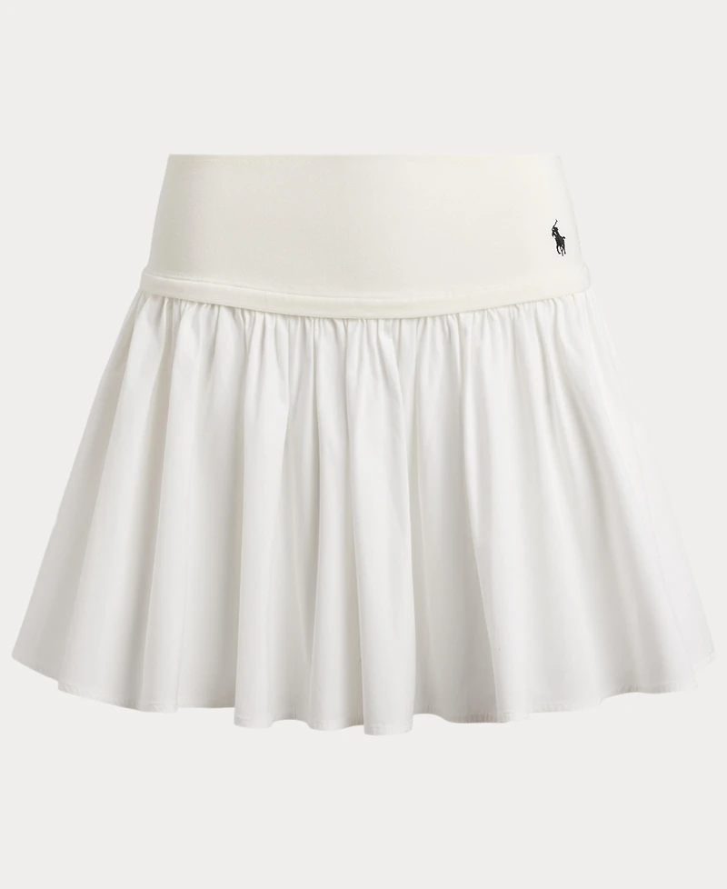 Polo Ralph Lauren Women's Mid-Rise Flounce A-Line Mini Skirt