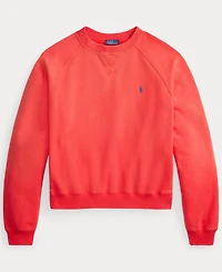 Polo Ralph Lauren Women's Lightweight Fleece Crew Neck Sweatshirt