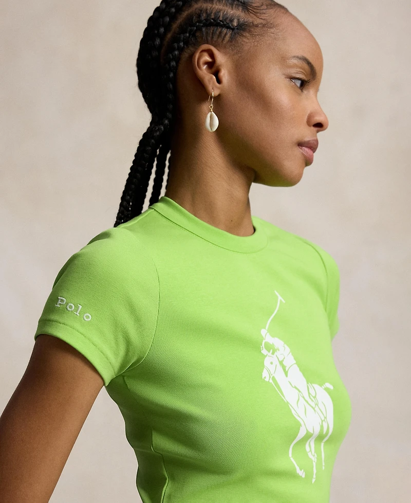 Polo Ralph Lauren Women's Slim Fit Crewneck Short-Sleeve T-Shirt