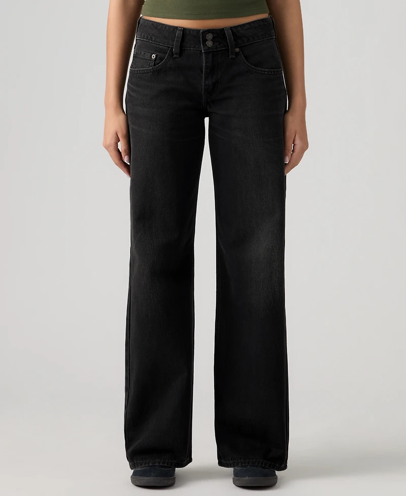 Levi's Women's Super-Low Double-Button Relaxed-Fit Denim Jean